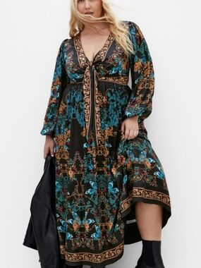 City Chic Ivanna Opulent Maxi Dress - Size 14 (XS) - NWT